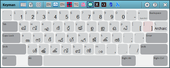 Keyboard Layout