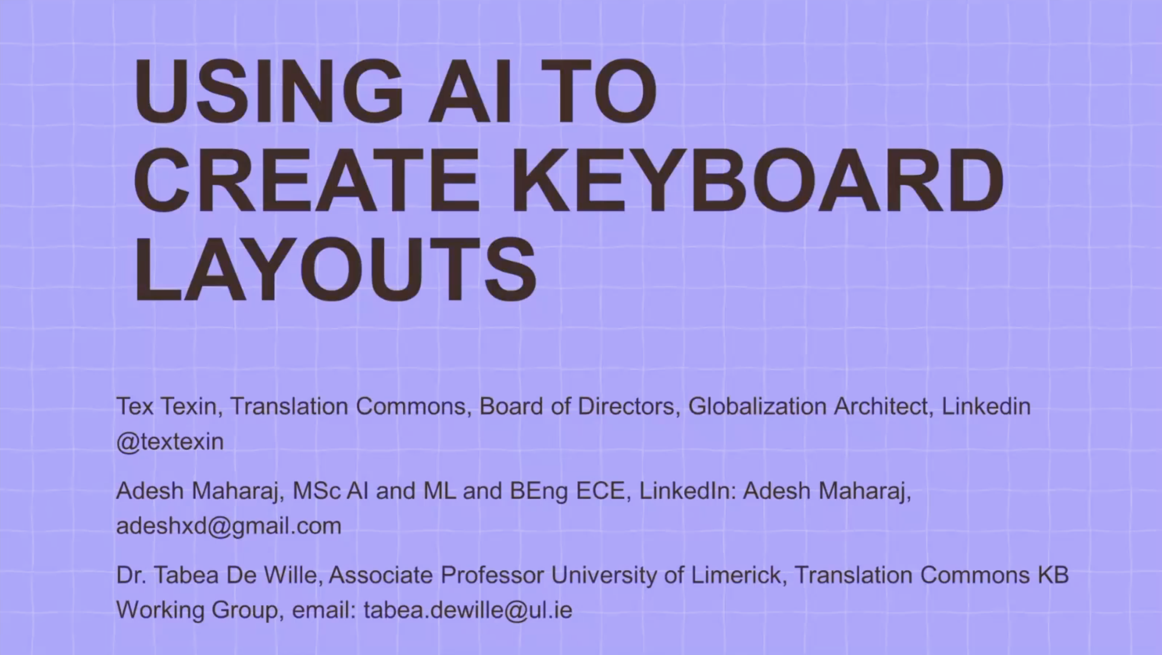 Using AI to Create Keyboard Layouts Video Thumbnail